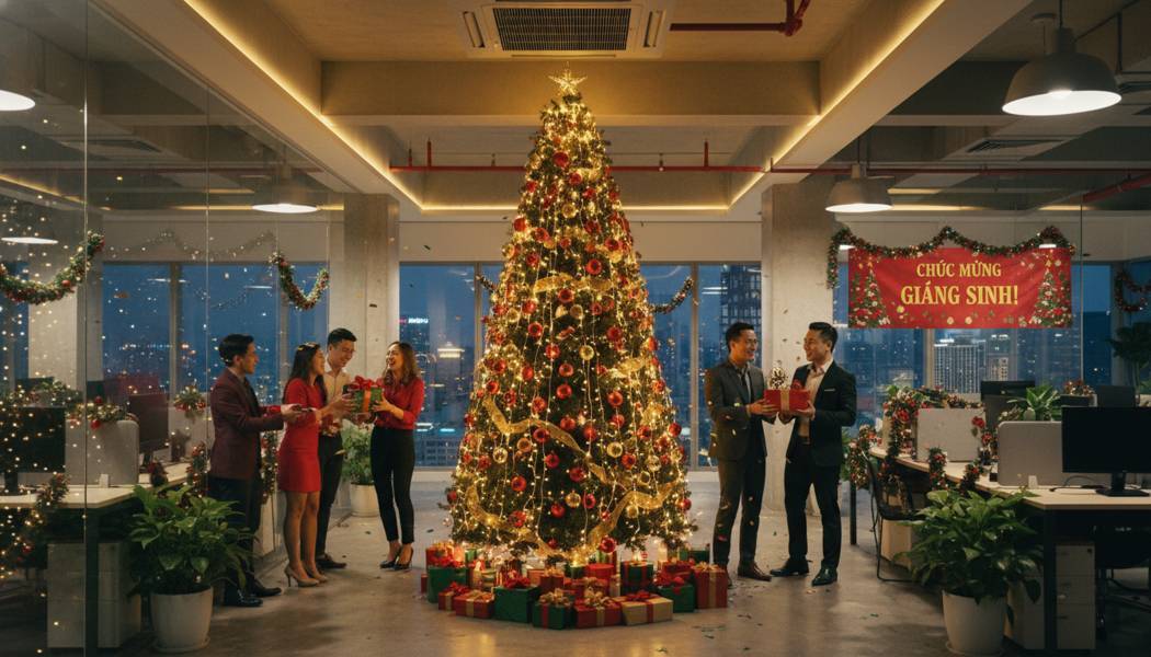 Dịch Vụ Cho Thuê Cây Thông Noel Tại TPHCM. Ảnh 1